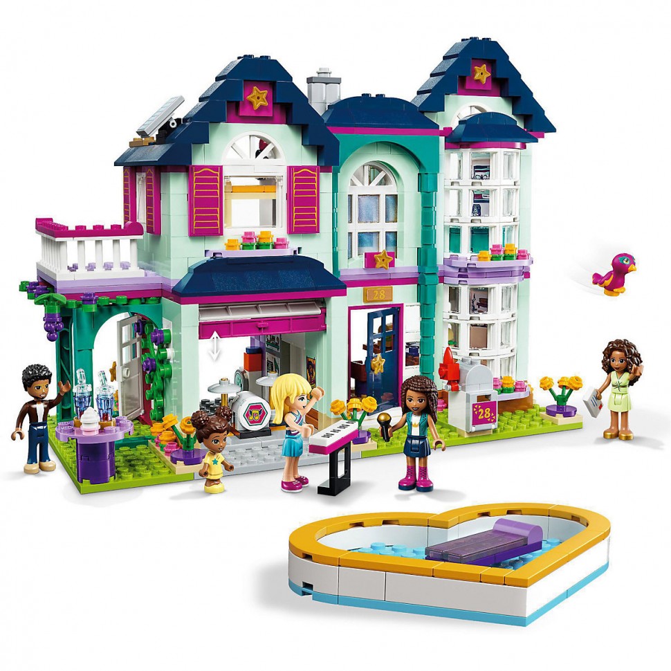 Купить LEGO Friends 41449 Andreas Haus ЛЕГО Дом семьи Андреа в  интернет-магазине Diskontshop.eu Германия всего за 11 409 руб. в