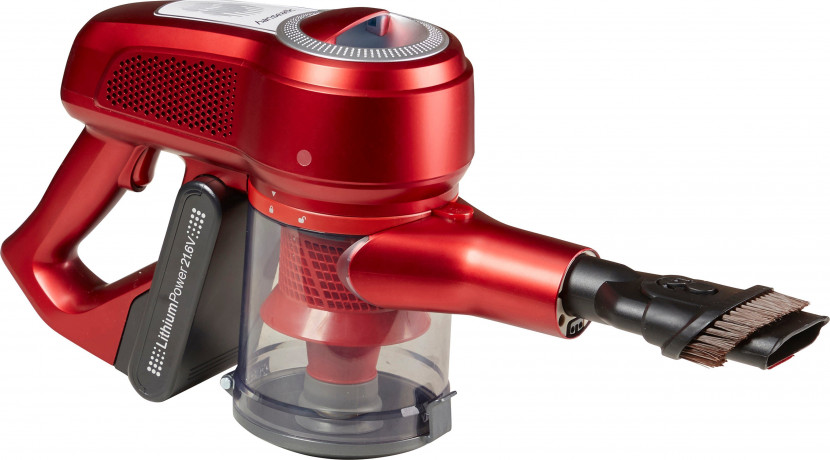 Hanseatic Hanseatic Akku-Stielstaubsauger VC-PD510-2, 350 W, beutellos, mit Knickgelenk und Wischfunktion Беспроводной ручной пылесос Hanseatic VC-PD510-2, 350 Вт, без мешка, с шарнирным соединением и функцией вытирания