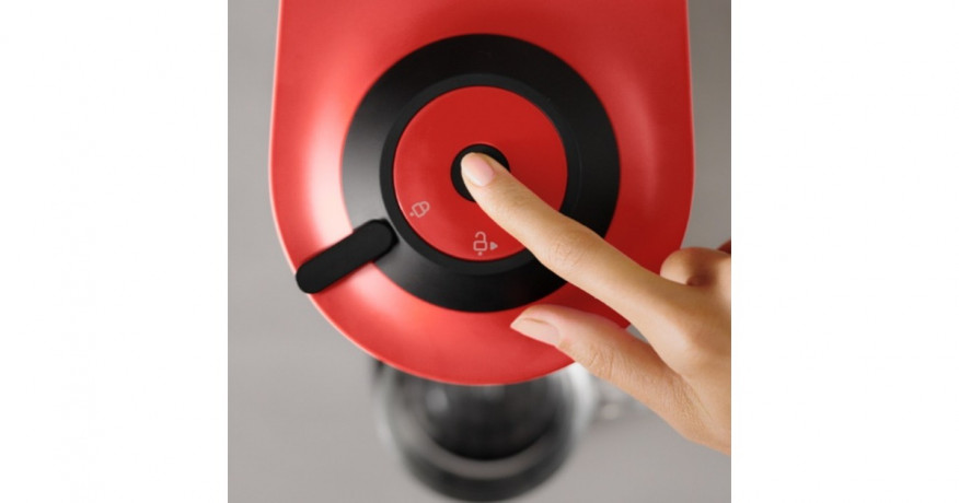 Krups Krups Nespresso Vertuo Pop Spicy Red XN9205, Kapselmaschine schwarz/dunkelrot  schwarz, dunkelrot Krups Nespresso Vertuo Pop Spicy Red XN9205, капсульная машина черный/темно-красный