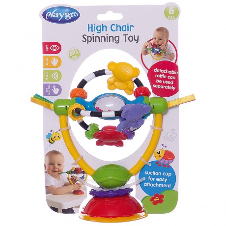 Playgro Drehrassel mit Saugfuss Вращающаяся погремушка с присоской