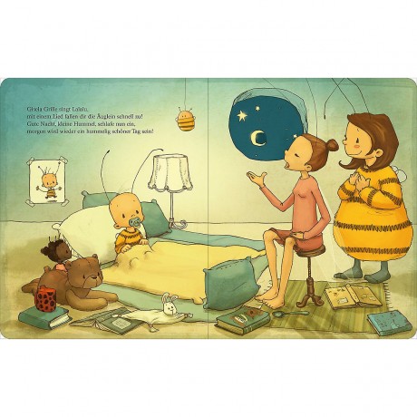 arsEdition Verlag Die Baby Hummel Bommel: Gute Nacht Малыш-шмель Бомель: Спокойной ночи