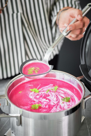 Rosle Rosle Rundgriff Portionsloffel silber Ложка порционная с круглой ручкой Ro