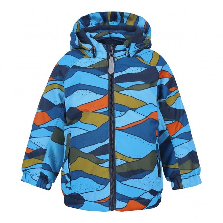 COLOR KIDS Winterjacke mit abnehmbarer Kapuze Muster Зимняя куртка с отстегивающимся капюшоном