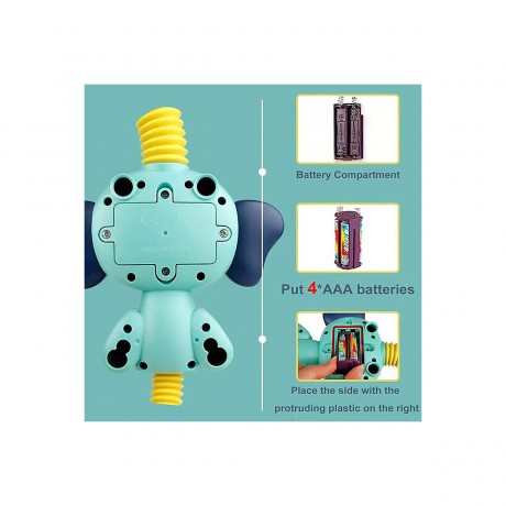 Debuy Neues Badespielzeug Baby Wasser Spiel Elefantenmodell Wasserhahn Dusche Elektrisches Wasserspruhspielzeug Schwimmen Bad Babyspielzeug fur Kinder Geschenke Babyspielzeug fur das Badezimmer Новая игрушка для ванны