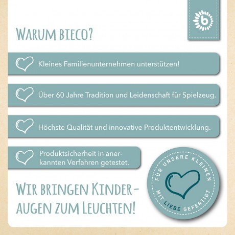 bieco Greifling Holz Natur mit Silikon Kugeln Baby Beissring 7cm Greifring 0 M Beissringe Клатча из натурального дерева с силиконовыми шариками Детское прорезыватель для зубов 7см Захватывающее кольцо 0 М Прорезыватель для зубов