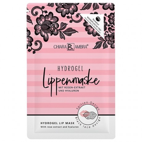 Chiara Ambra Hydrogel Spitzenlippenmaske Гидрогелевая кружевная маска для губ
