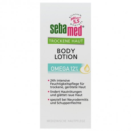 sebamed Trockene Haut Body Lotion Omega 12% Лосьон для тела для сухой кожи Омега 12%