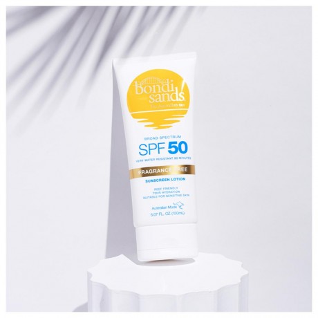 Bondi Sands SPF 50+ Body Lotion Tube Fragrance Free Тюбик с лосьоном для тела SPF 50+ Без запаха