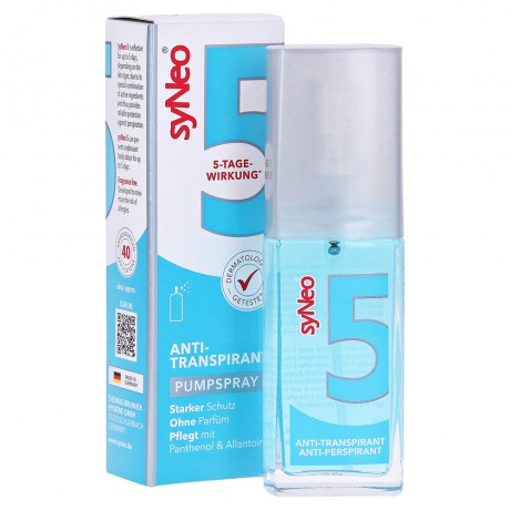 syNeo 5 Дезодорант антиперспирант спрей с защитой от пота до 5 дней, 30 мл