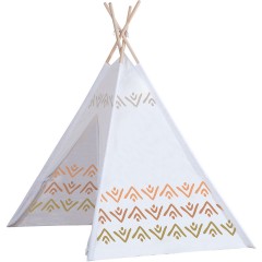 JOHN Holz Tipi nature cosy mit Tragetasche Деревянный вигвам на природе уютный с сумкой для переноски