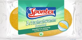 Spontex Спонж для уборки, 3 шт