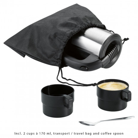 CLATRONIC CLATRONIC Wasserkocher WKR 3624, 0,5 Liter, Edelstahlgehause, inkl. 2 Tassen Чайник CLATRONIC WKR 3624, 0,5 литра, корпус из нержавеющей стали, в комплекте 2 чашки