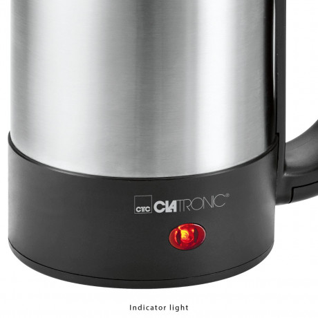 CLATRONIC CLATRONIC Wasserkocher WKR 3624, 0,5 Liter, Edelstahlgehause, inkl. 2 Tassen Чайник CLATRONIC WKR 3624, 0,5 литра, корпус из нержавеющей стали, в комплекте 2 чашки