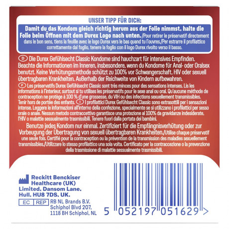 Durex Gefuhlsecht настоящий