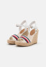 Tommy Hilfiger CORPORATE  High heeled sandals ecru CORPORATE Босоножки на высоком каблуке экрю