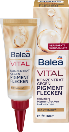 Balea (Балеа) Serum VITAL Konzentrat gegen Pigmentflecken Концентрат против пигментных пятен, 5 штук х 20 мл