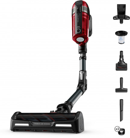 Rowenta Rowenta Akku-Hand-und Stielstaubsauger RH98A8 X-Force Flex 12.60 Animal, kabellos, beutellos, leistungsstark, Tierhaar-Zubehor, hohes Fassungsvermogen, Flex-Gelenk Беспроводной ручной пылесос Rowenta RH98A8 X-Force Flex 12.60 Animal, беспроводной