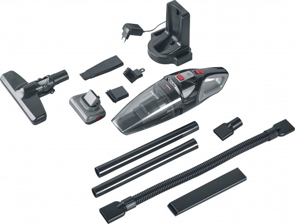 Severin Severin Akku-Handstaubsauger HV 7147, 120 W, beutellos, mit Kombi-Zubehor  Беспроводной ручной пылесос Severin HV 7147, 120 Вт, без мешка, с комбинированными принадлежностями