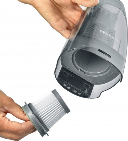 Severin Severin Akku-Handstaubsauger HV 7147, 120 W, beutellos, mit Kombi-Zubehor  Беспроводной ручной пылесос Severin HV 7147, 120 Вт, без мешка, с комбинированными принадлежностями