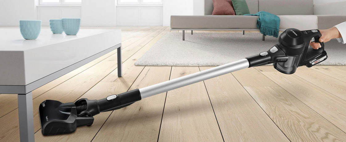 BOSCH BOSCH Akku-Hand-und Stielstaubsauger Unlimited Serie 6 BLS612BLCK, beutellos, inkl. 2 Akkus, Hygiene-Filter, alle Bodenartenlange lange Laufzeit Беспроводной ручной и стержневой пылесос BOSCH Unlimited Series 6 BLS612BLCK, без мешка, в комплекте 2