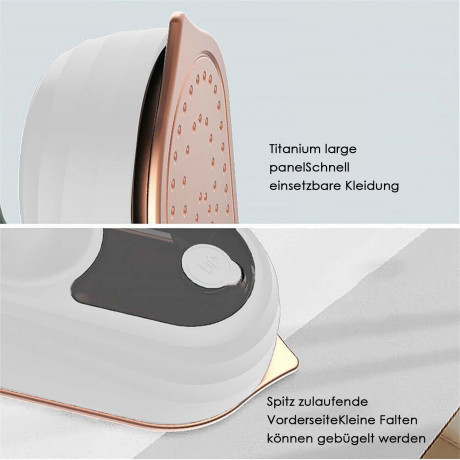 Yoyaxi Yoyaxi Reise-Dampfbugeleisen Dampfbugeleisen, Mini-Dampfglatter fur den Heim- und Reisegebrauch Паровой утюг Yoyaxi Travel Паровой утюг, мини-паровой утюг для дома и путешествий