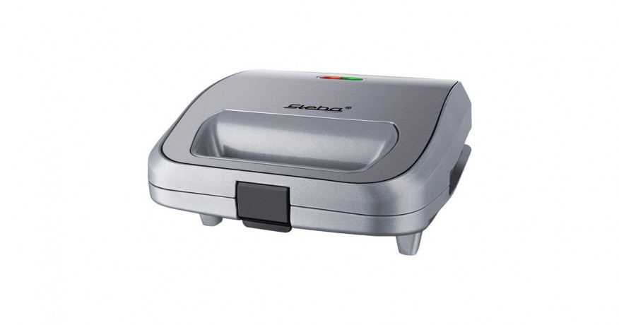 Steba Steba Multi-Snack-Maker 3in1 SG 65, Sandwichmaker silber/grau, 750 Watt, mit 3 Platten-Sets silber/grau Steba Multi-Snack Maker 3in1 SG 65, сэндвичница серебристо-серая, 750 Вт, с набором тарелок 3