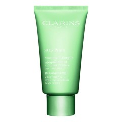 Clarins SOS Pure Masque a l#x27;argile rEEquilibrant  SOS Pure Masque a l#x27;argile reEquilibrant