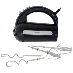 Camry Camry Handmixer CR 4218, 300,00 W, mit Knethaken und Ruhrbesen, 5 Geschwindigkeiten, schwarz  Ручной миксер Camry CR 4218, 300,00 Вт, с крюком для теста и венчиком, 5 скоростей, черный
