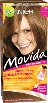 GARNIER Haartönung Movida Intensive-Tönung ohne Amoniak - Pflege-Creme