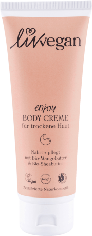 LivVegan (Лив Веган) Bodycreme enjoy, 125 мл