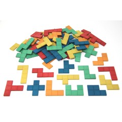 Wissner aktiv lernen Pentominos in 5 Farben (60 Stuck) Пентамино 5 цветов (60 штук)