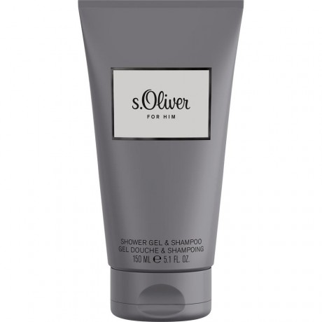 s.Oliver For Him Shower Gel Гель для душа & Shampoo, 150 мл