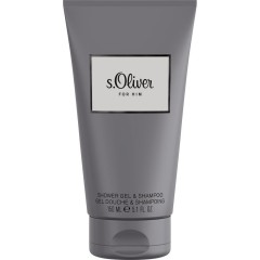 s.Oliver For Him Shower Gel Гель для душа & Shampoo, 150 мл