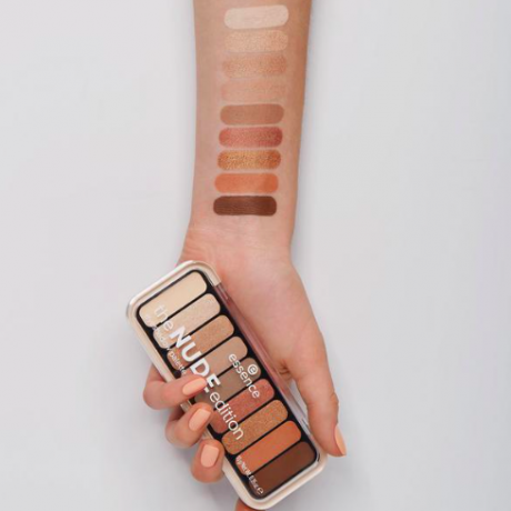 essence cosmetics  Lidschattenpalette the NUDE edition eyeshadow palette Pretty In Nude 10, Эссенс Палетка теней для век №10, 10гр