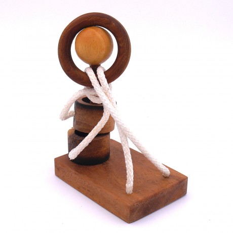 ROMBOL Seilpuzzle-Set mit unterschiedlichen Веревочный пазл с разными