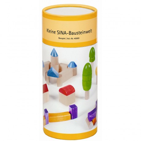 SINASPIELZEUG Bausteine Kleine SINA-Bausteinwelt BxH 9x21cm NEU Строительные блоки Маленький мир строительных блоков SINA ШхВ 9x21см НОВИНКА