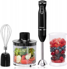 COSTWAY COSTWAY Stabmixer, 500ml Aufsatz, 700ml Becherglas, Schneebesen, 2 Tempos  Ручной блендер COSTWAY, насадка 500 мл, стакан 700 мл, венчик, 2 скорости
