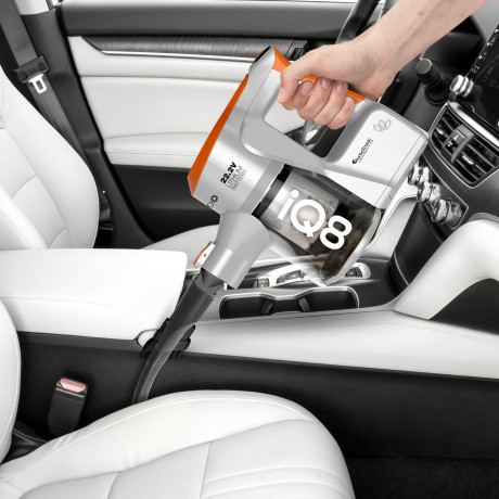 TurboTronic by Z-Line TurboTronic by Z-Line Akku-Hand-und Stielstaubsauger >8 kpa, 45 Min. Laufzeit, ultra-Leichtgewicht Boden Staubsauger, 120 W, beutellos, kabelloser Handsauger mit Wandhalterung rot Беспроводной ручной пылесос TurboTronic by Z-Line &gt