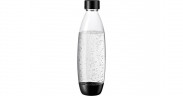 SodaStream SodaStream Kunststoffflasche Fuse, 1 L, 2er-Pack, Kanne transparent/schwarz, fur DUO-Sprudler transparent/schwarz Пластиковая бутылка SodaStream Fuse, 1 л, 2 шт. в упаковке, кувшин прозрачный/черный, для газировщика DUO