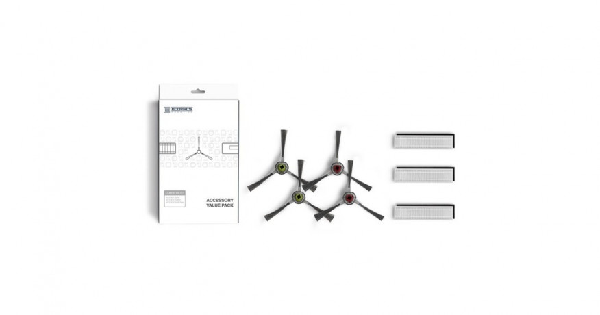ECOVACS Ecovacs Robotics Zubehor-Set DA60-KTA fur DEEBOT SLIM / SLIM2, 77-teilig Набор аксессуаров Ecovacs Robotics DA60-KTA для DEEBOT SLIM/SLIM2, 77 предметов