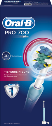 Oral-B Электрическая зубная щетка PRO 700 Tiefen, 1 шт