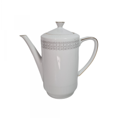 Кофейник винтажный Queen Fine Porcelain / Form Osaka, фарфор, 22 см, Германия, 1960-70гг.