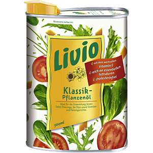 Livio Классическое растительное масло 0,5л Livio Классическое растительное масло 0,5л