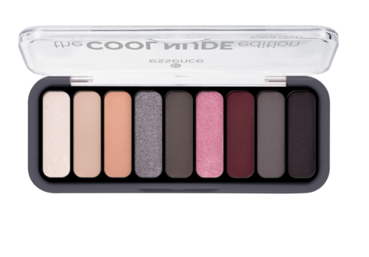 essence cosmetics Lidschattenpalette the COOL NUDE, №40 stone-cold nudes, Эссенс Палетка теней для век №40, 10гр