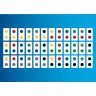 Hubelino Domino + Vier gewinnt 410054 Lernspiele Домино + Connect Four 410054 Развивающие игры