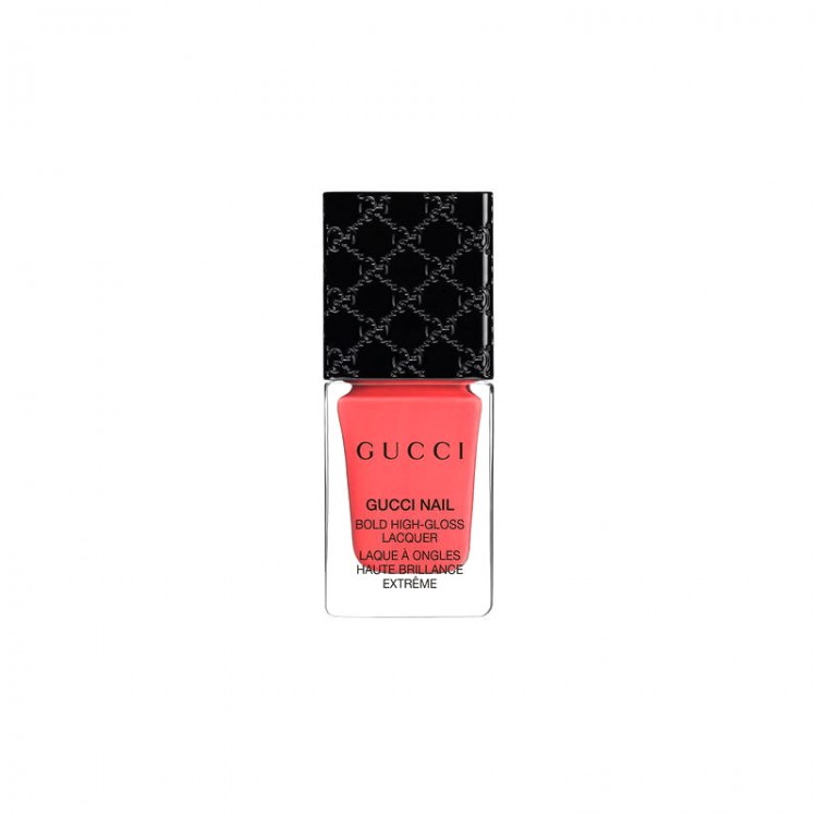 Лак для ногтей Gucci Bold High Gloss Lacquer, оттенок 090 Crushed Coral
