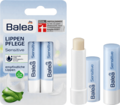 Balea (Балеа) Lippenpflege Sensitive Бальзам с Канделильским и Пчелиным воском для чувствительных губ, 2 шт,