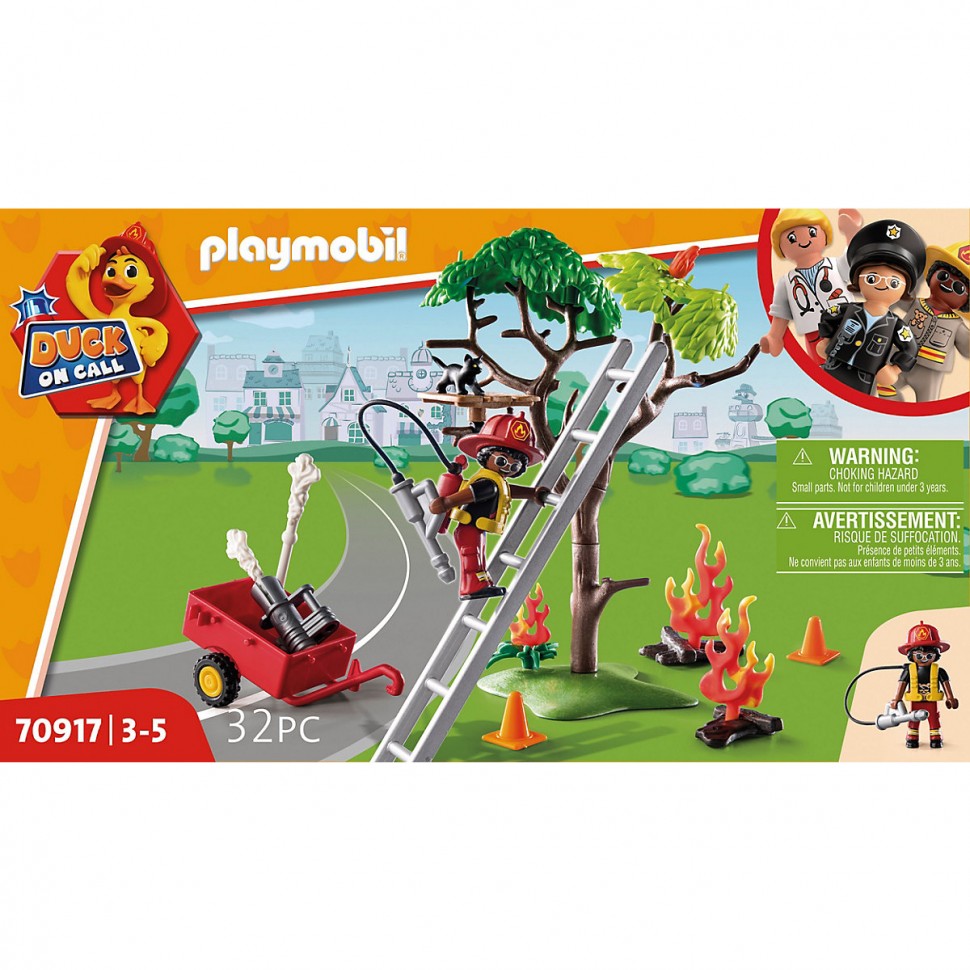 Купить PLAYMOBIL PLAYMOBIL 70917 Duck on Call- Feuerwehr Action. Rette die  Katze! PLAYMOBIL 70917 Утка по вызову пожарной команды Action. Спасите кота!  в интернет-магазине Diskontshop.eu Германия всего за 1 694 руб. в