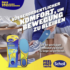 SCHOLL GelActiv Einlegesohlen EVERYDAY Gr. S 35-40,5, 1 St, Шолль Гелевые стельки для повседневной обуви, размер 35-40,5, 1 пара