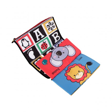 Vetaka Baby Stoffbucher mit Spiegel fur Kinder Детские книжки из ткани с зеркалом для детей